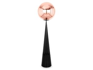 GLOBE CONE FAT - Metal and polycarbonate LED floor lamp _ Tom Dixon